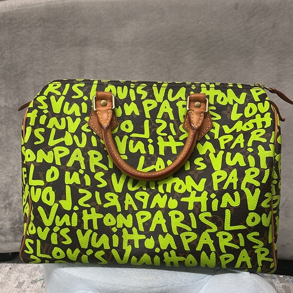 Louis Vuitton X Stephen Sprouse Monogram Graffiti Speedy 30 - Rare - Picture 12 of 13